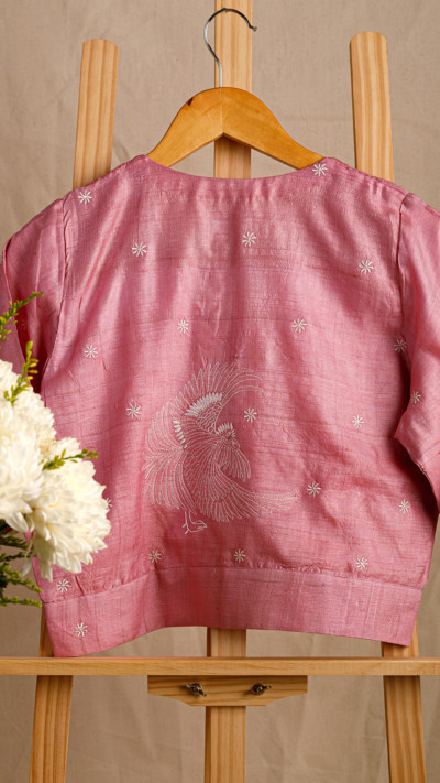 Nawabi Shauk Chikankari Blouse