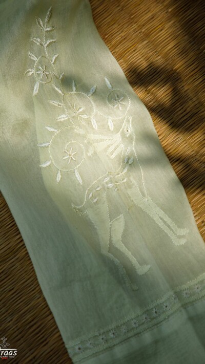 Mrigya Power of Silence Chikankari Kurta
