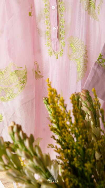 Made on Order | Dance of the Cranes Ensemble | Rose and Pistachio