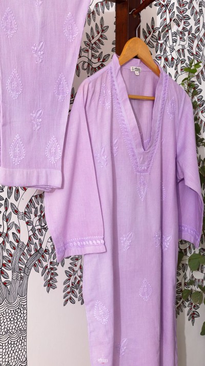 Jamuni Chikankari Kurta
