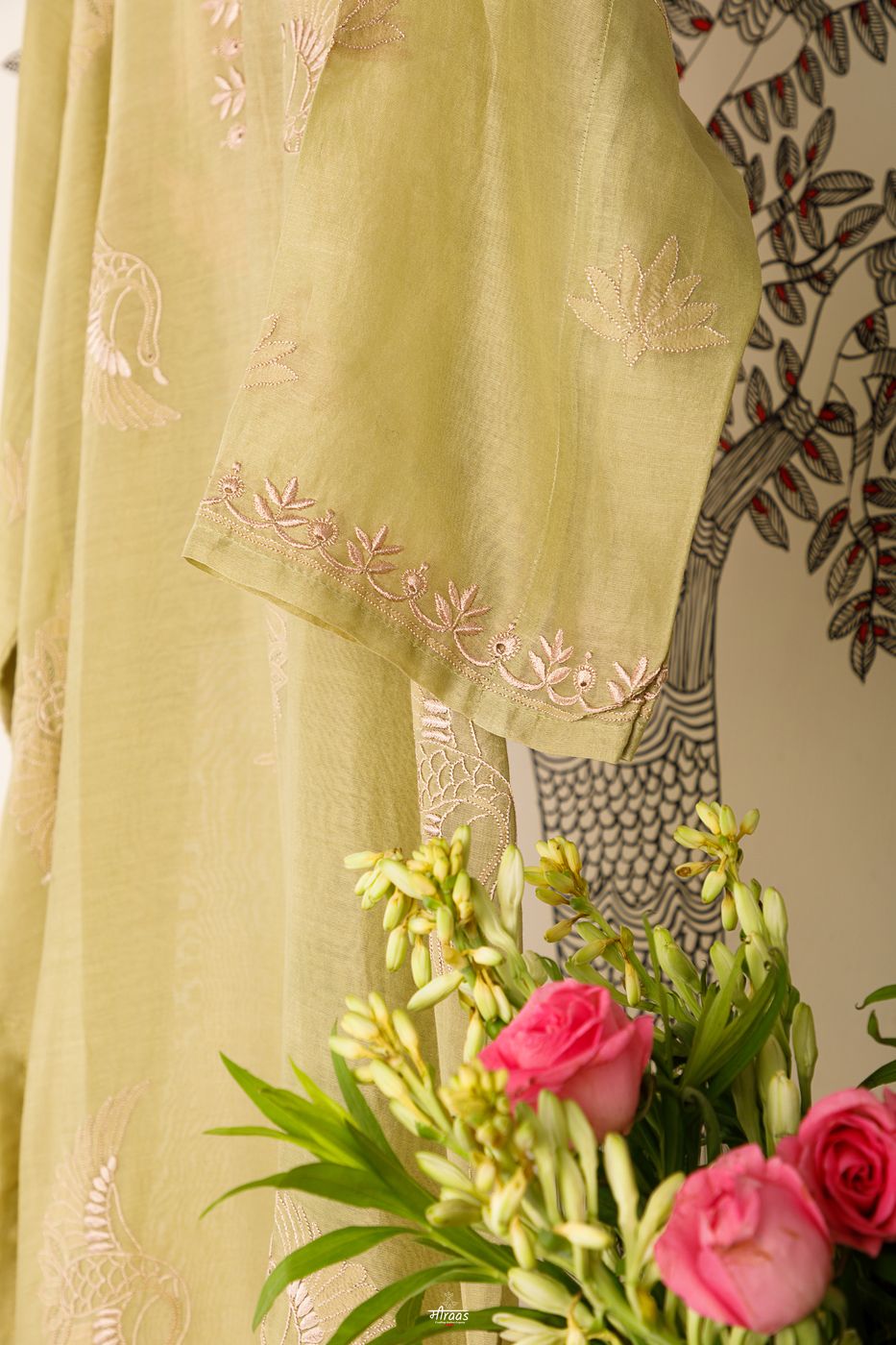 LR | WU | Green POS Kurta 2293