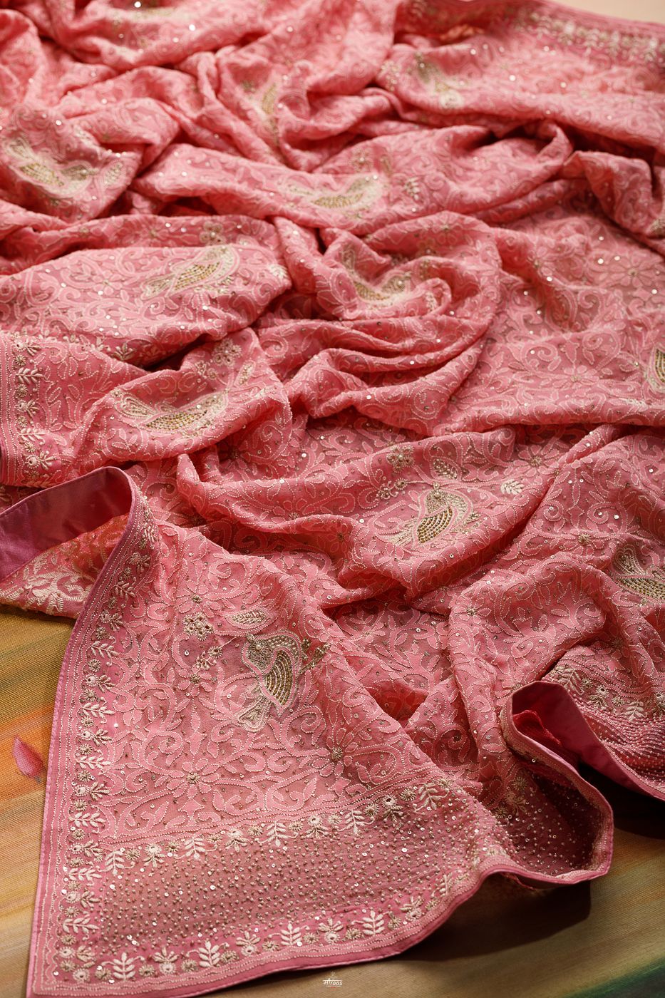 LR | WU | Son Chiriya Saree_4002