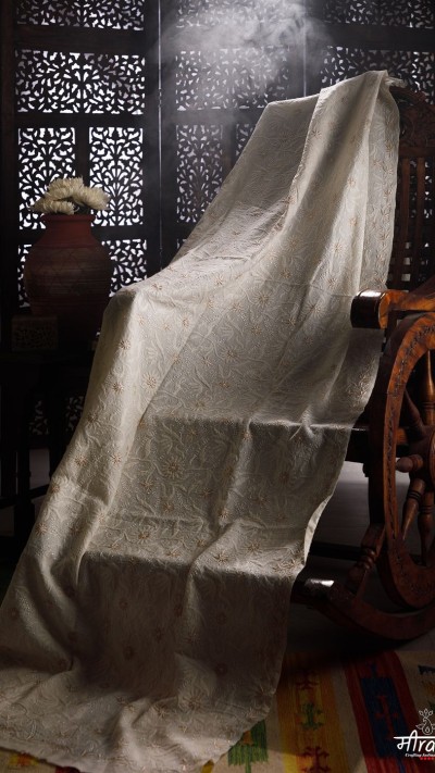 Kamal Sarovar Woolen Shawl